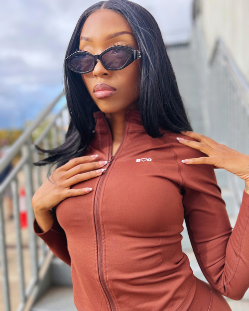 Peanut Butter Brown Jacket